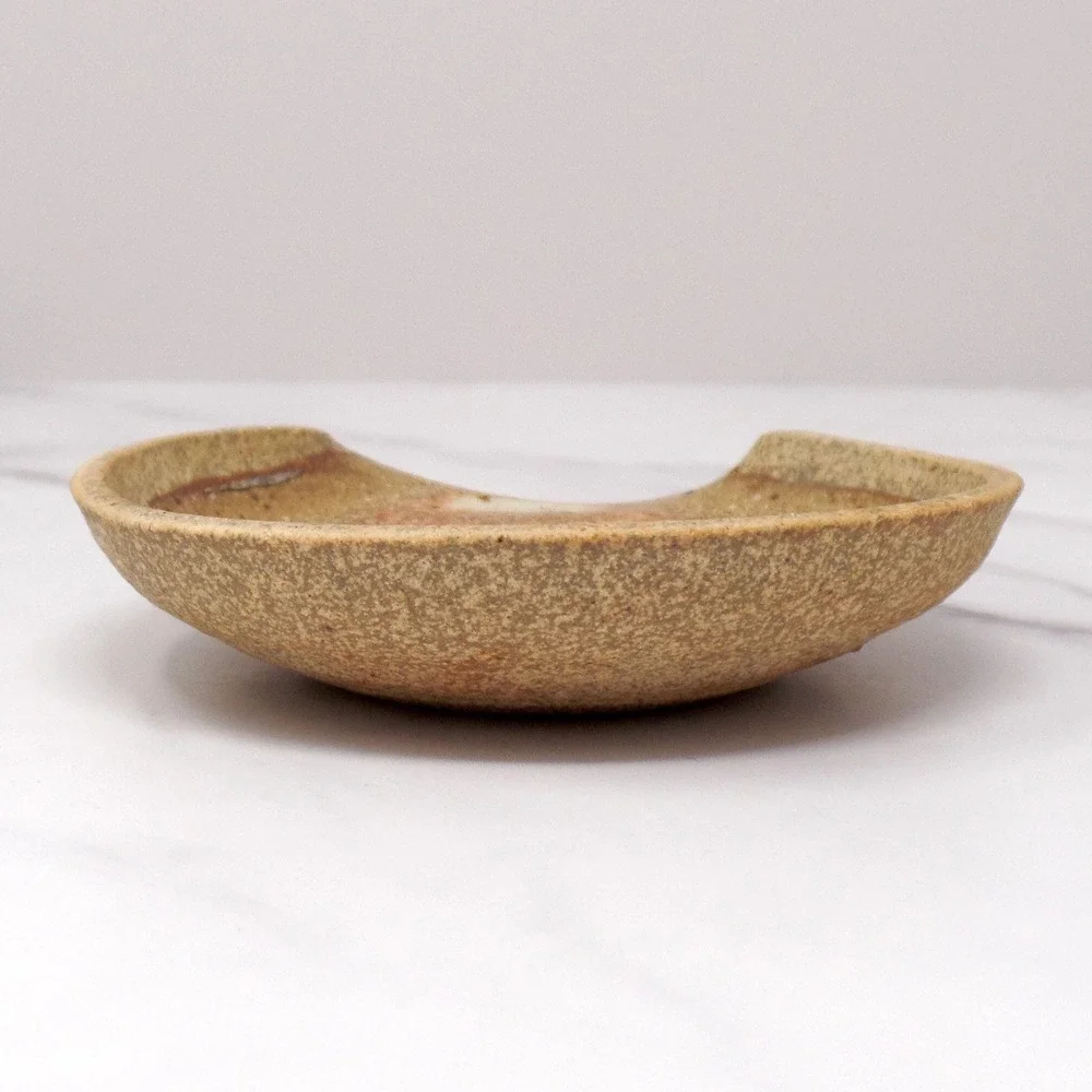 Vintage Ceramic Fish Spoon Rest by Wagner, Disney World Village Potter 1980s